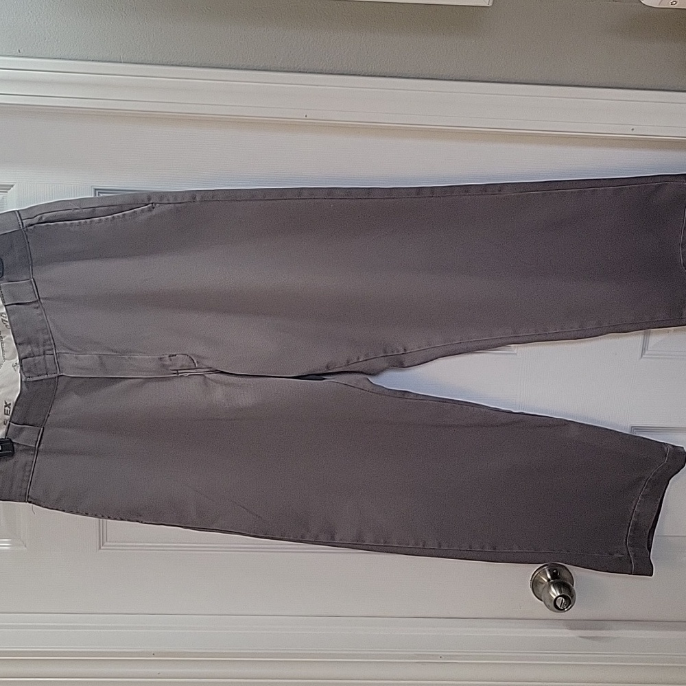 Vintage Dickies Work Pants. Dark Grey Apprx 34" By 27"  No Tags  Great Condition